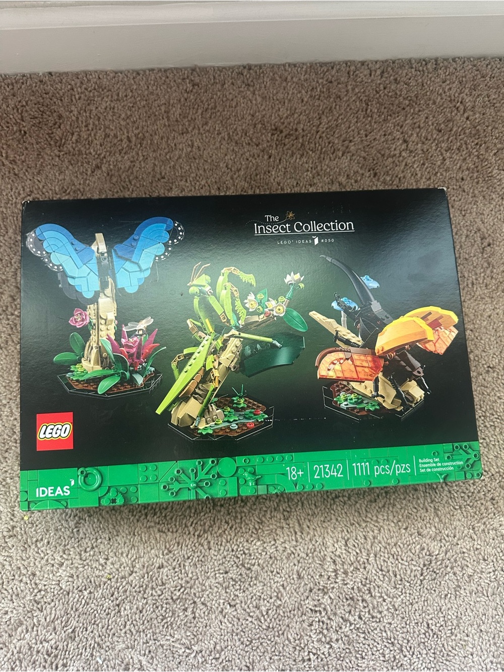 Lego Insect Collection Building Set - Blue, Green, Orange